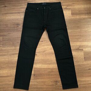 Levis Made & Crafted LMC Needle Narrow Skinny Black Jeans Mens Size 36x34